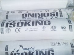 Fiberglass Wool Insulation with White Color Bags